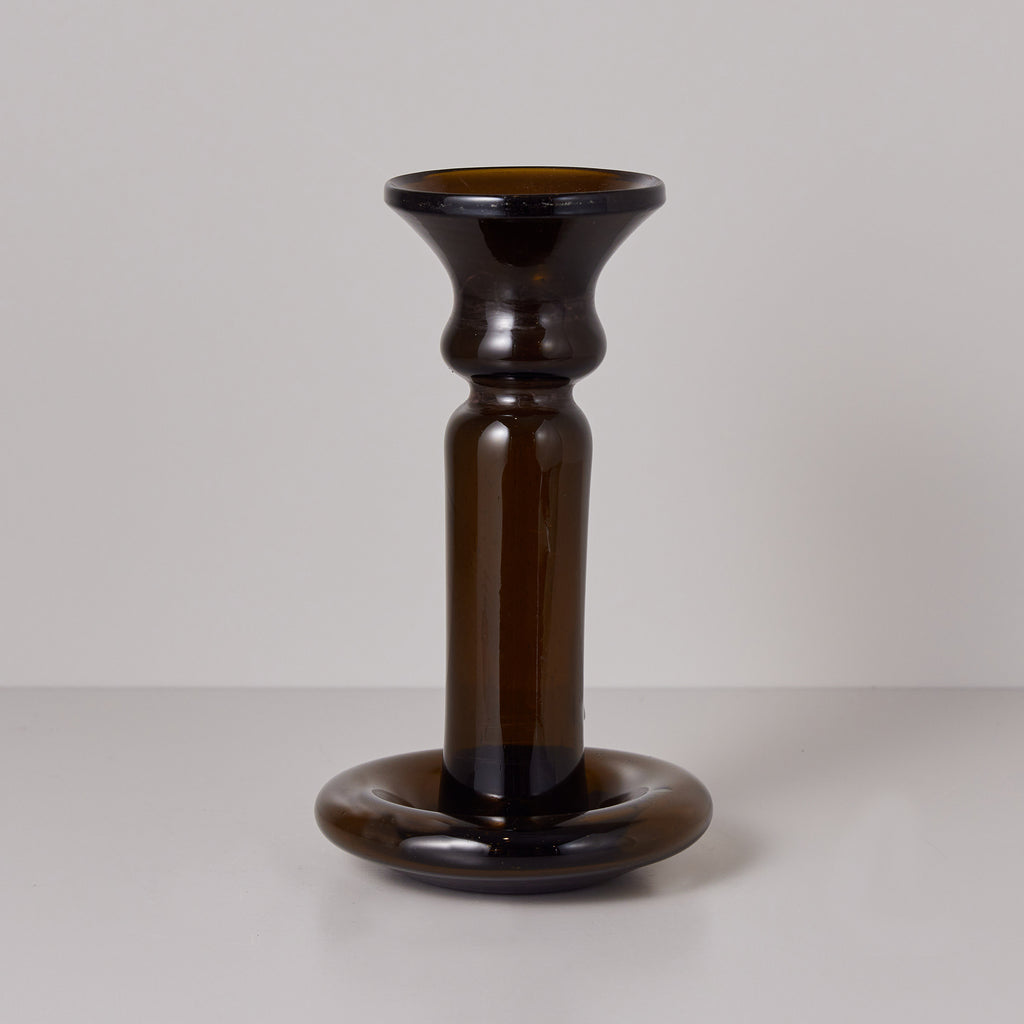 Brown Glass Bud Vase