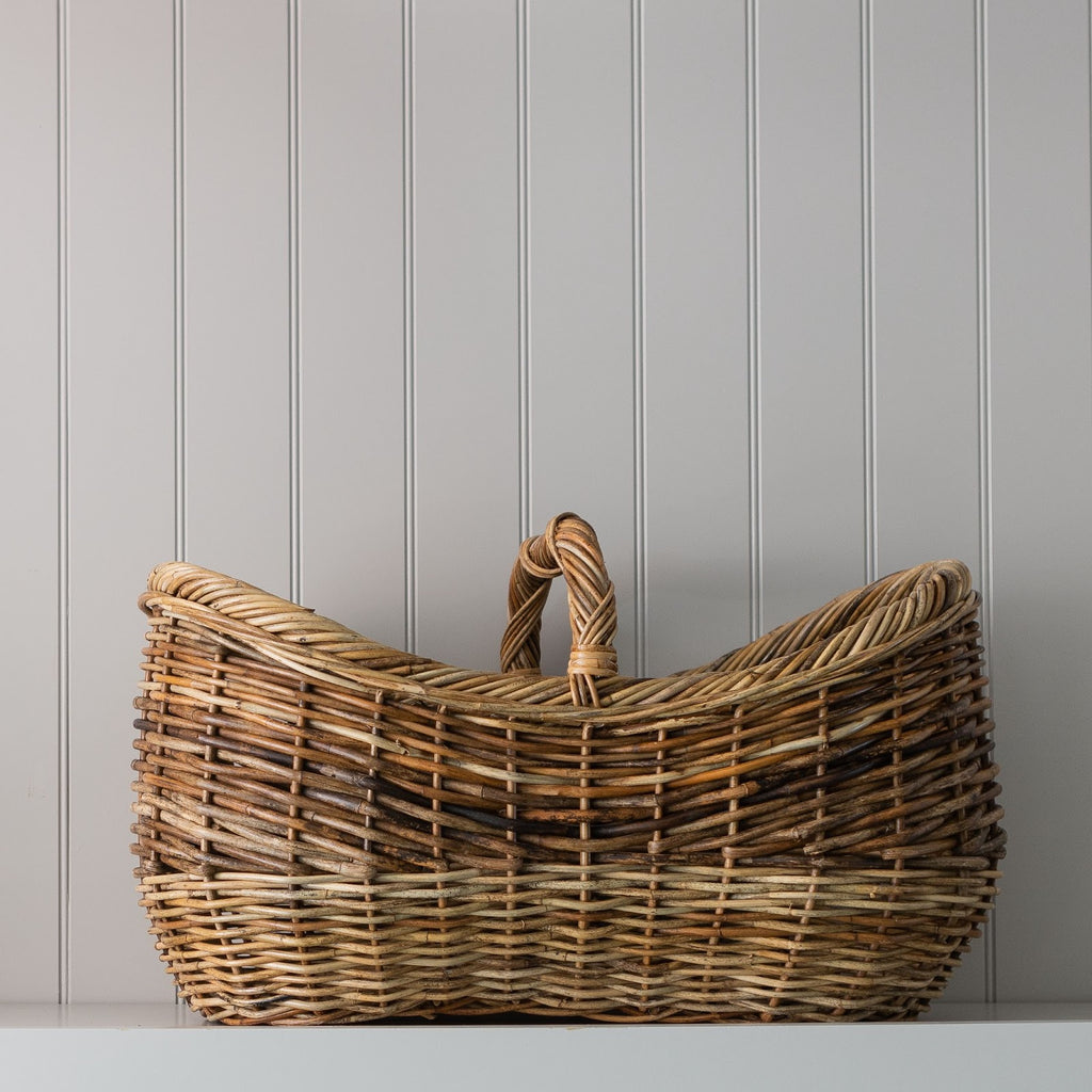 Yarn Basket With Handle