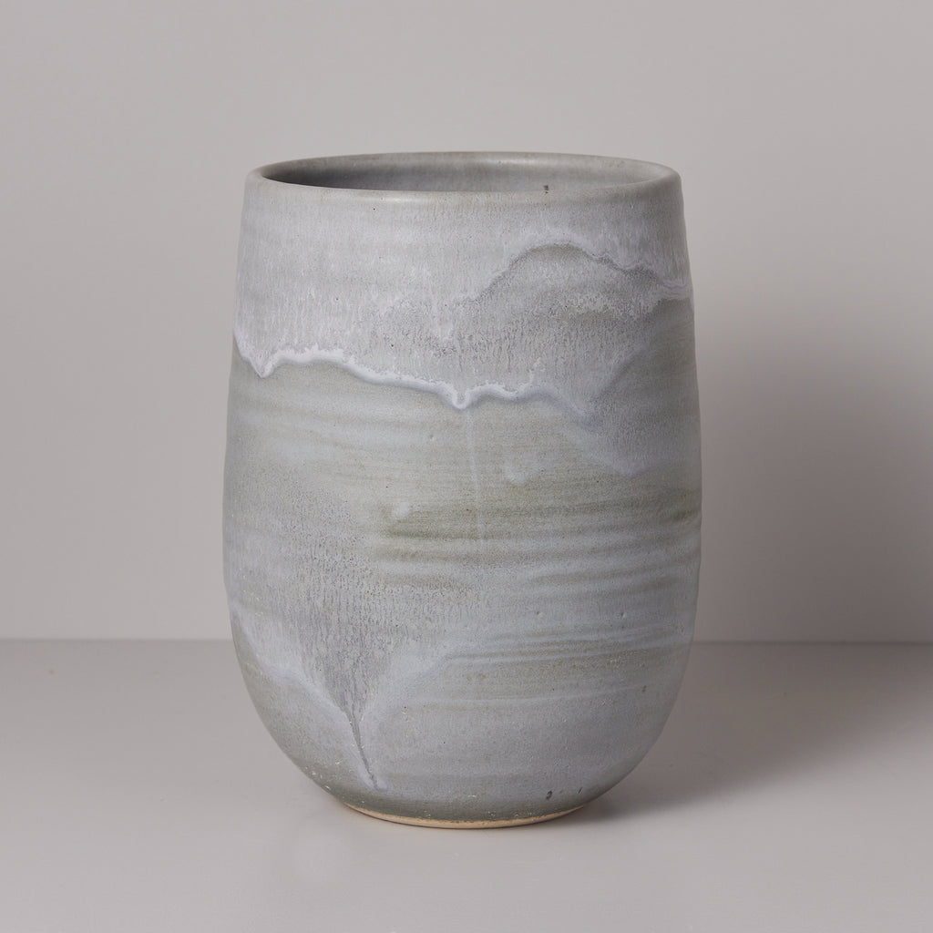 Gray Ceramic Vase