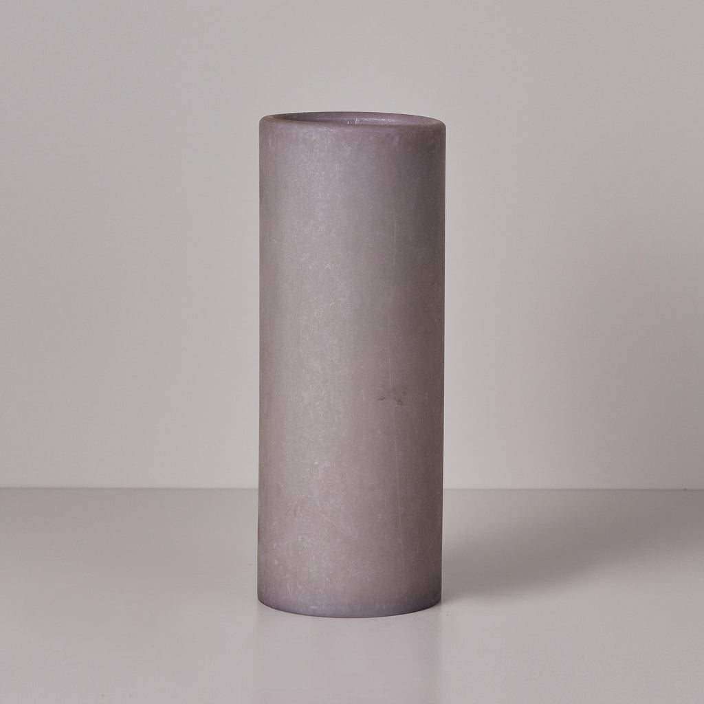 Grey Pillar Candle Inch