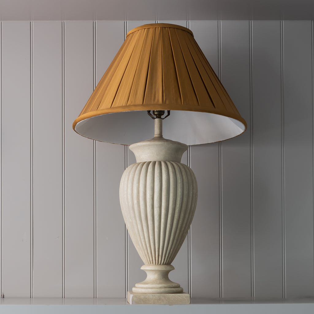 Vintage Fluted Lamp Base