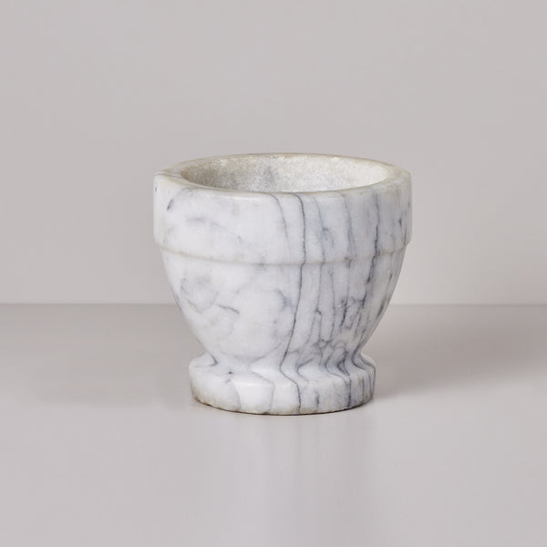 White Marble Mortar Bowl