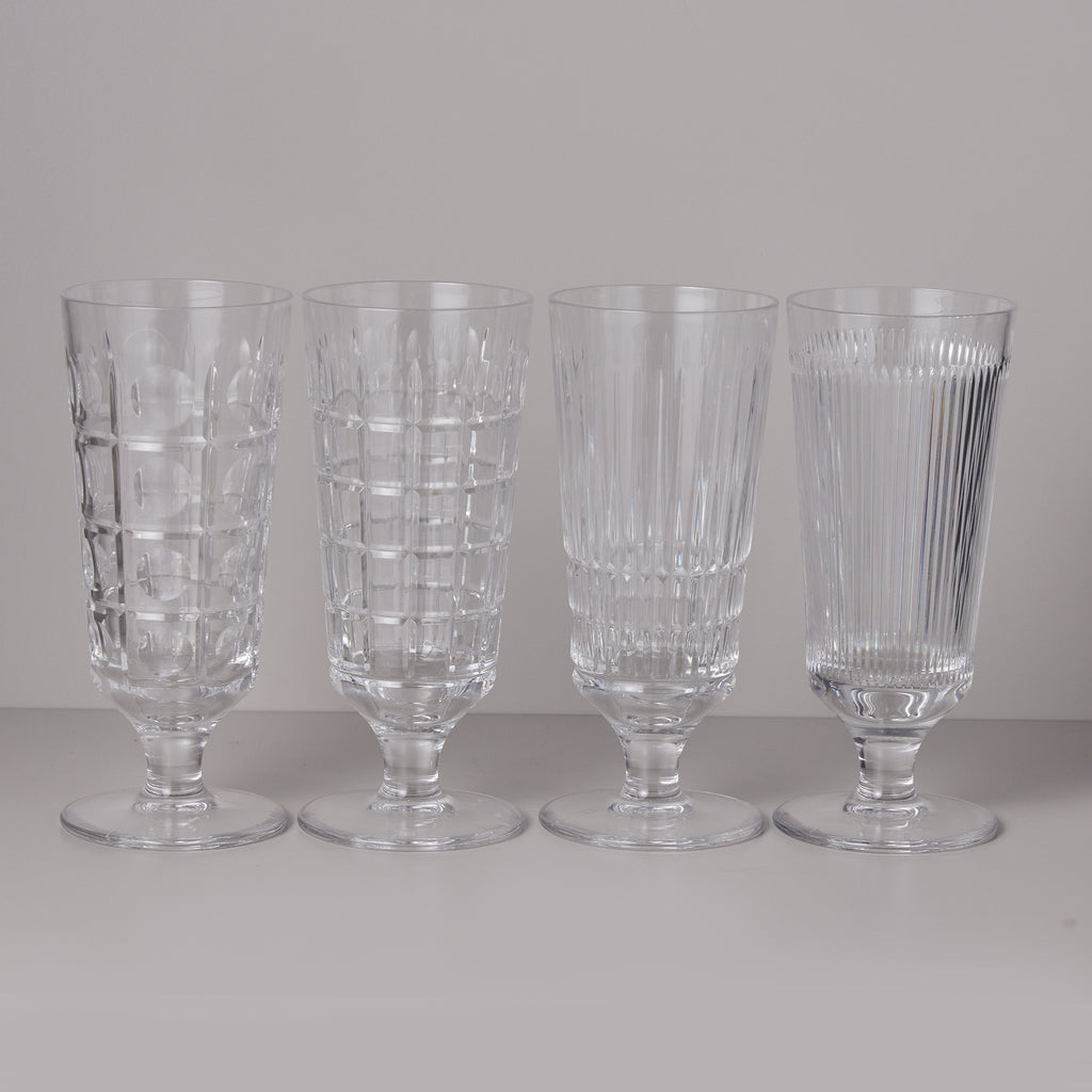 Tall Glasses Mixmatched (Set of 4)