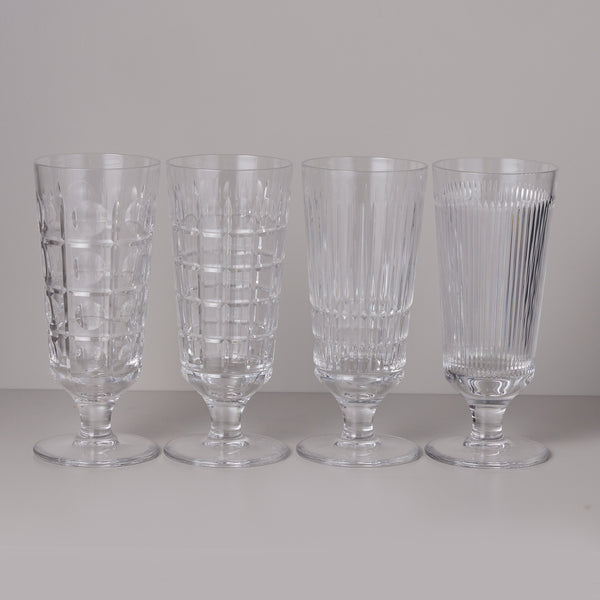 Tall Glasses Mixmatched (Set of 4)